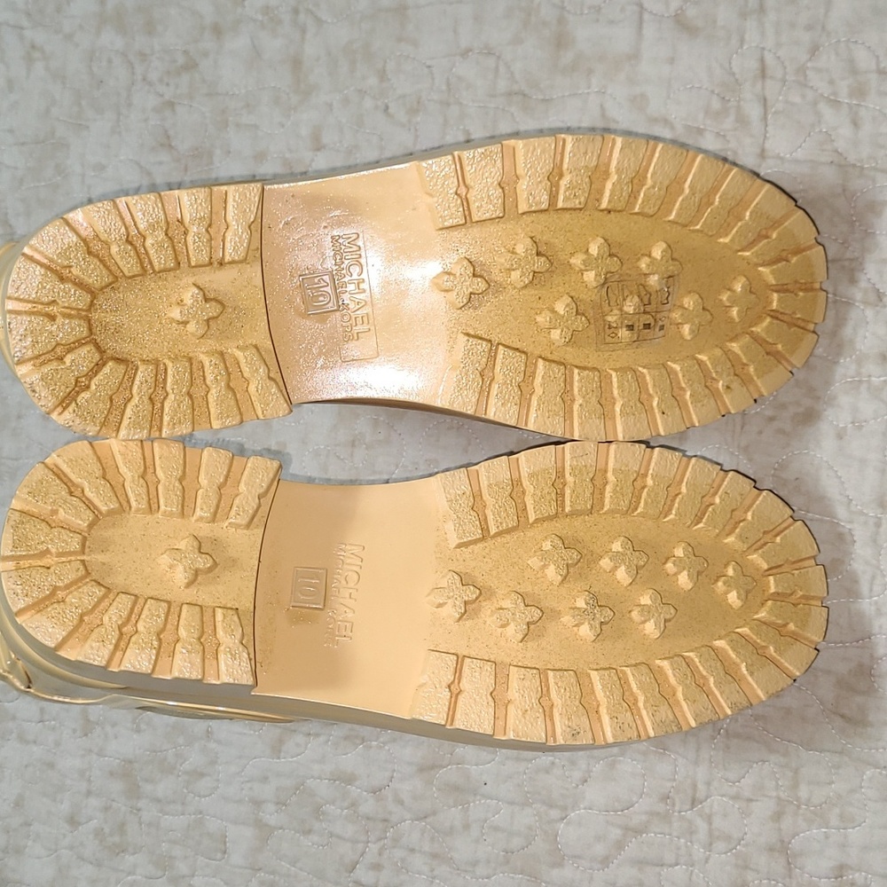 Michael Kors Sidney Rain Booties in Yellow Size Various - Picture 5 of 9